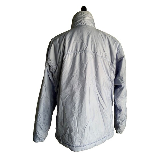 Columbia Puffer Jacket Women’s XL Blue Light Blue Interchange Reversible - Picture 4 of 12
